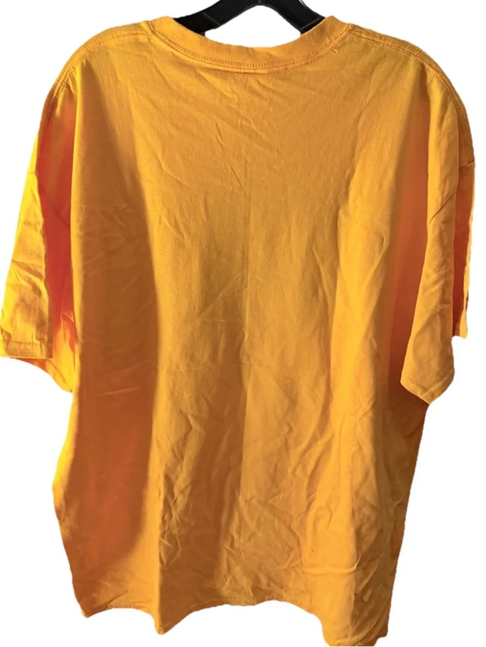 Pittsburgh Penguins T Shirt Mens XL Yellow Hockey NHL‎ Back To Back Champions